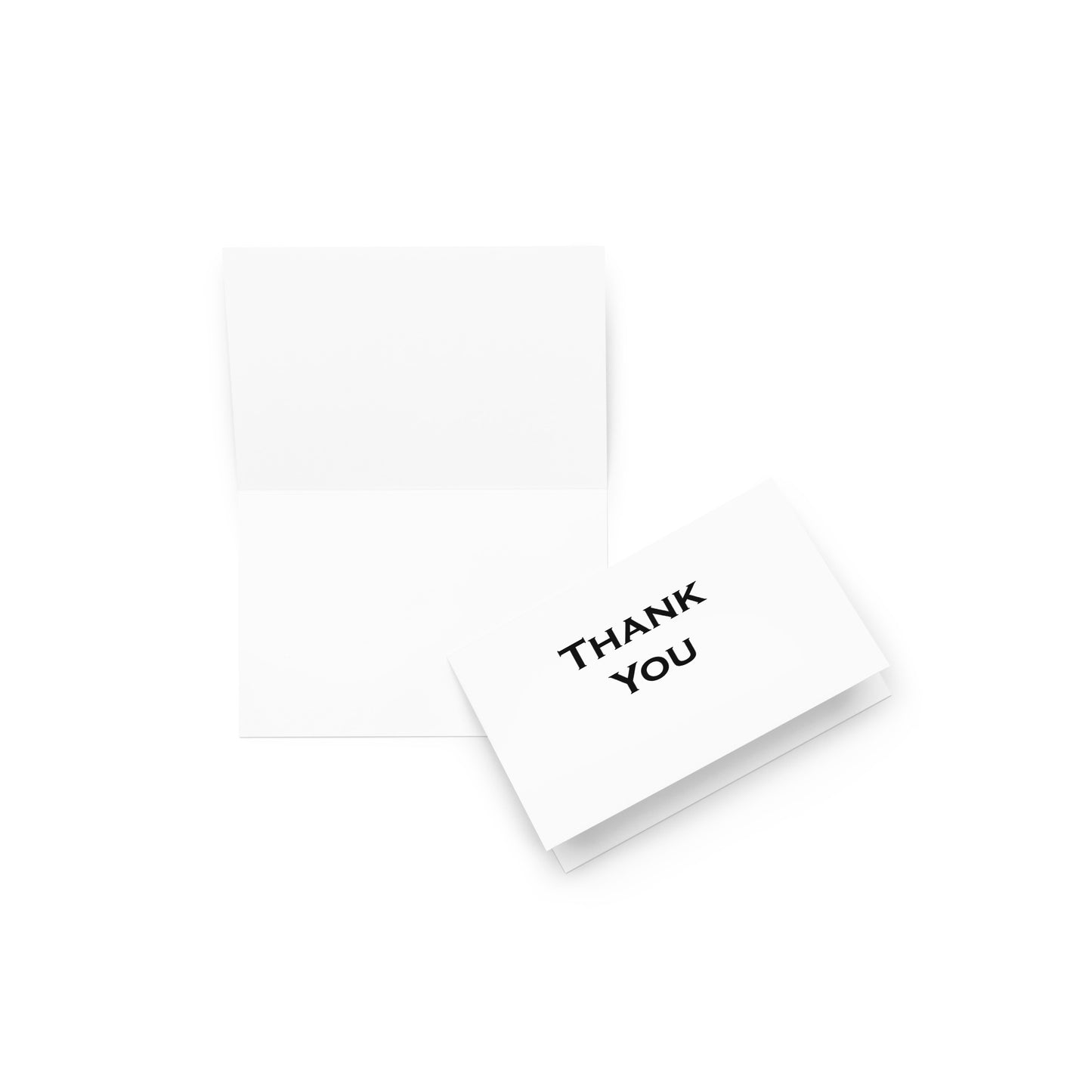 Thank You - Blank - 4”x6” folded