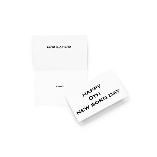 Oth Birthday Card - Note - 4"x6" folded