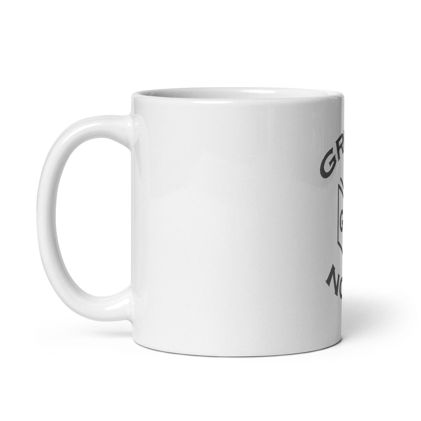 GN - Brand - White glossy mug